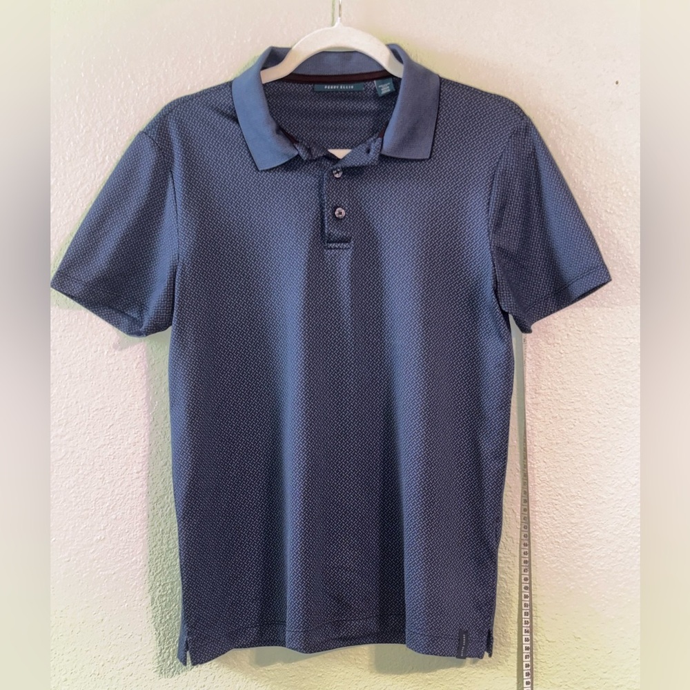 Perry Ellis Dark Blue Polo Shirt